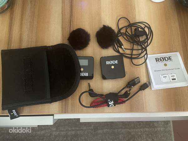 Блогерский микрофон rode weriless go 1