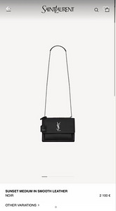 Новая сумка Ysl (1 фото из 2)