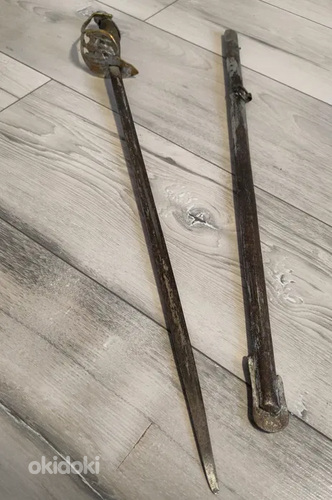 Haruldane Preisi/Vene mõõk, rapier, antiikne, 19. sajand