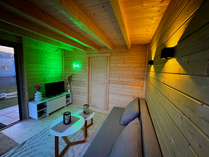Aiamaja / Minimaja 2 toaline lükandustega (8 foto / 8)