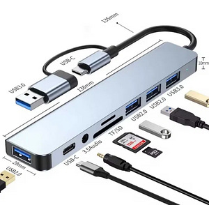 USB, USB-c HUB, док-станция. (1 фото из 6)