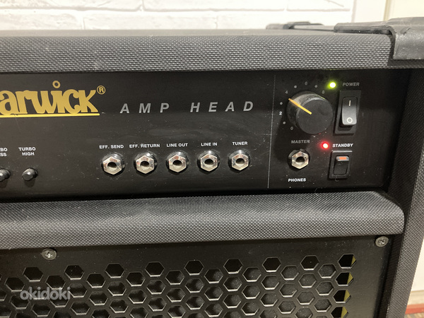 Warwic AMP HEAD 150 сделано в Германии. (фото #4)
