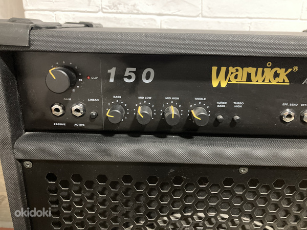 Warwic AMP HEAD 150 сделано в Германии. (фото #5)