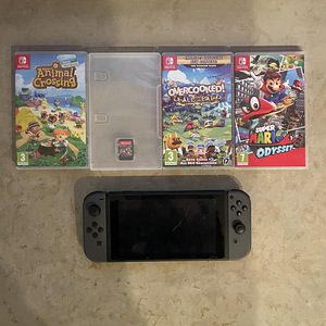 Nintendo Switch v2 серый (1 фото из 2)
