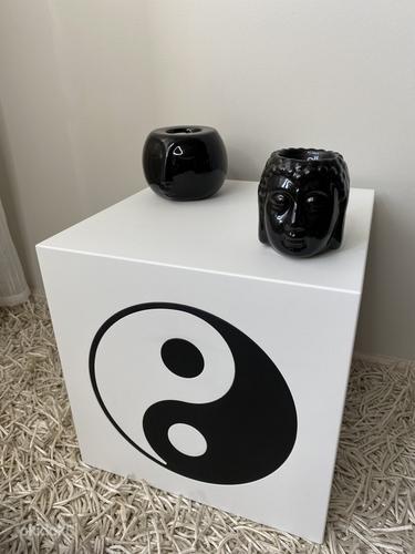 Кубик для интерьера Инь Янь, дизайнерские в разных размера (фото #8)