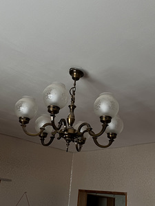 Antiikne lühter lamp ideaalses seisukorras (4 foto / 4)