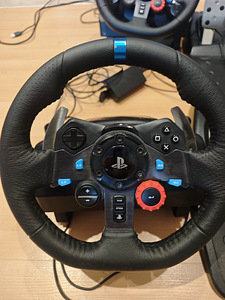 Logitech G29 Driving Force Wheel руль педали (4 фото из 5)