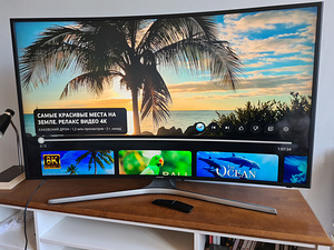 Телевизор Samsung 4K UHD 49" изогнутый экран