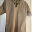 Бежевая рубашка с короткими рукавами, купленная в Египте (фото #1)