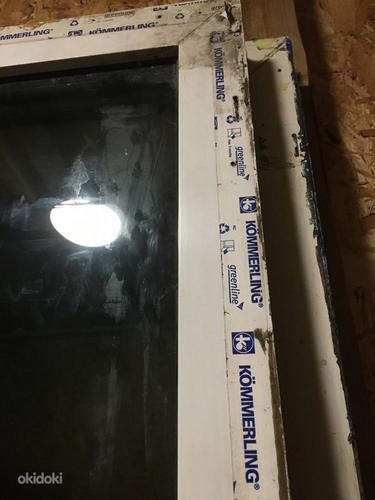 Kasutatud PVC aken 243 x 207 (2tk, toonklaas, mitteavatav) (foto #2)