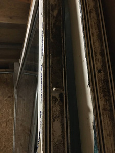 Kasutatud PVC aken 243 x 207 (2tk, toonklaas, mitteavatav) (3 foto / 4)