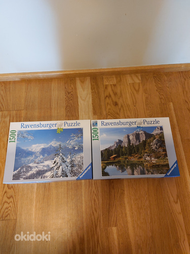 Продаются два пазла Ravensburger на 1500 деталей