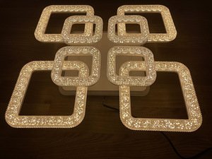 Lakke led lühter dimmeriga 140W. (7 foto / 7)