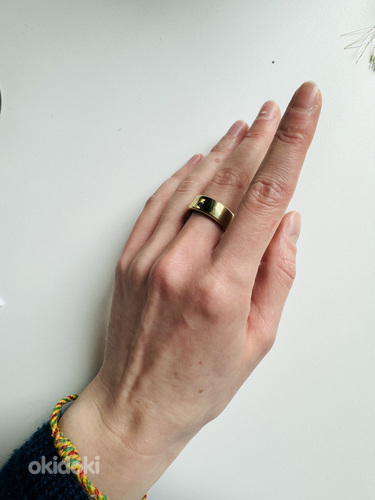 Умное кольцо Oura ring Gen3 Horizon Gold US7 (фото #2)